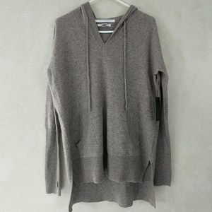 Max Studio Cashmere Hoodie Sweater 